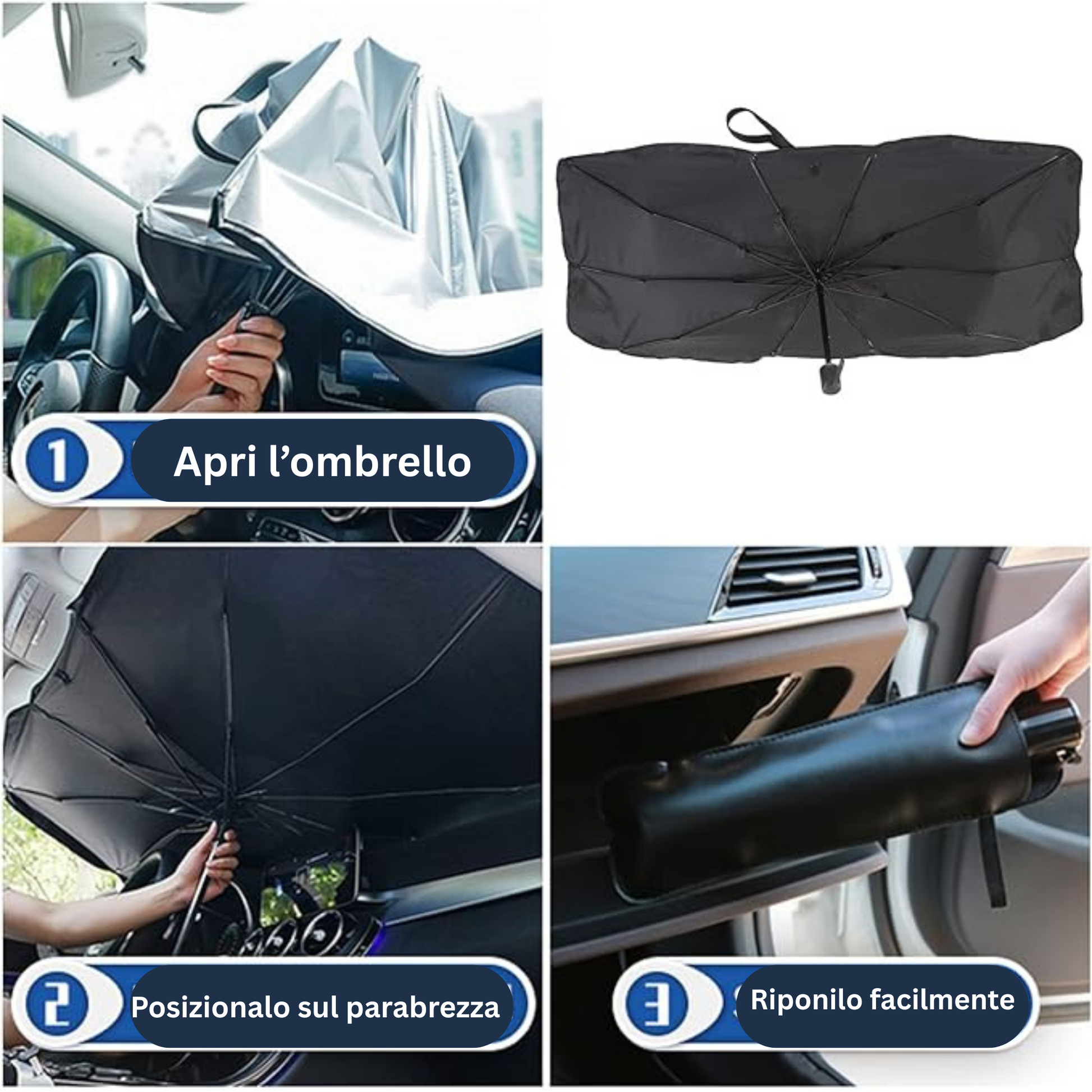 Parasole per parabrezza auto