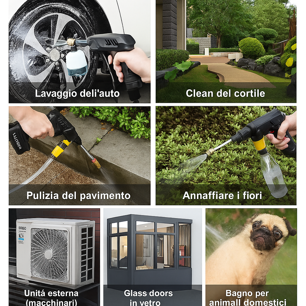 Idropulitrice senza fili
